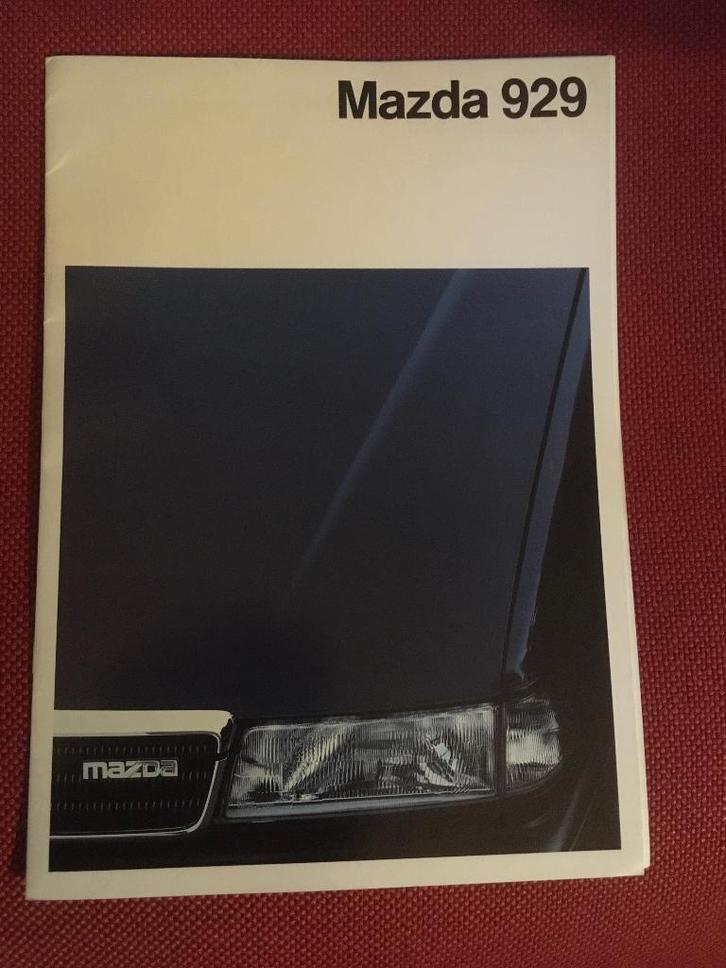 Mazda 929, Boeken, Auto's | Folders en Tijdschriften, Nieuw, Mazda, Ophalen of Verzenden