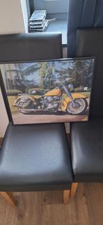 mooi motor schilderij, Ophalen