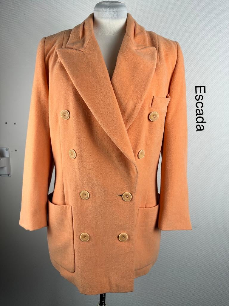 Escada Manteljas  (mt: 42) 28,6/9442, Escada, Maat 42/44 (L), Escada, Ophalen of Verzenden