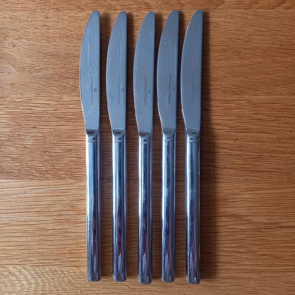 5 Dinermessen van Kempen & Begeer, Ophalen of Verzenden, Rvs of Chroom