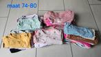 Rompers pakket maat 74-80, diverse mouwlengtes, Kinderen en Baby's, Babykleding | Maat 80, Ophalen of Verzenden, Meisje, Nacht- of Onderkleding