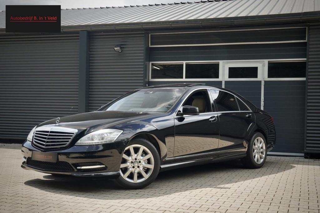 Mercedes-Benz S-klasse 350 L | YOUNGTIMER | AMG | PANO | HAR, Auto's, Mercedes-Benz, Automaat, Gebruikt, Beige, Zwart