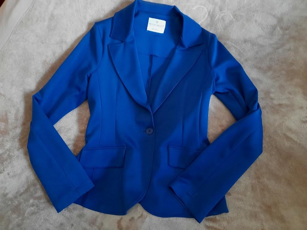 Rinascimento maat M. Luchtig jasje. Middenblauw, Maat 38/40 (M), Blauw, Rinascimento, Ophalen of Verzenden