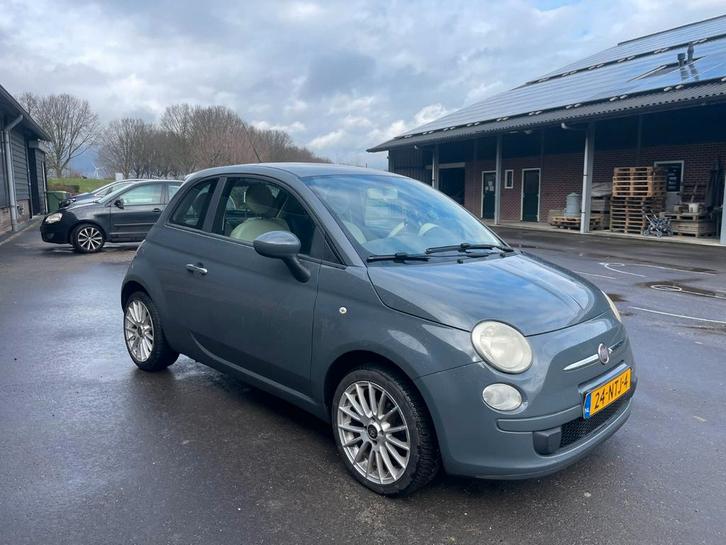 Fiat 500 1.2 2010 Grijs, Auto's, Fiat, Particulier, Benzine, A, Hatchback, Handgeschakeld, Origineel Nederlands, Zilver of Grijs