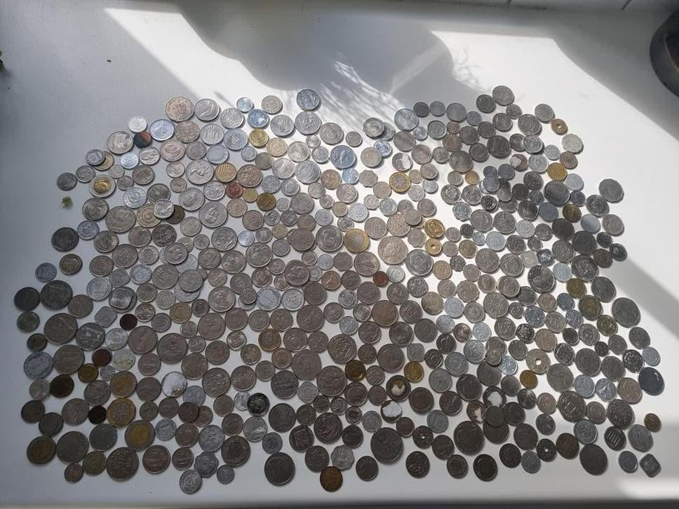 Nalatenschap: verzameling 400 + munten, Postzegels en Munten, Munten | Europa | Euromunten, Ophalen of Verzenden, Overige landen