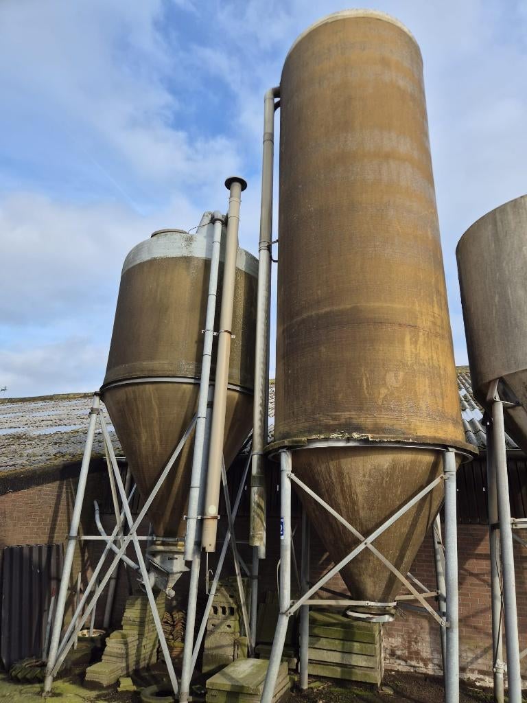 Krachtvoersilo 20 ton, Dieren en Toebehoren, Dierenvoeding, Vee, Ophalen