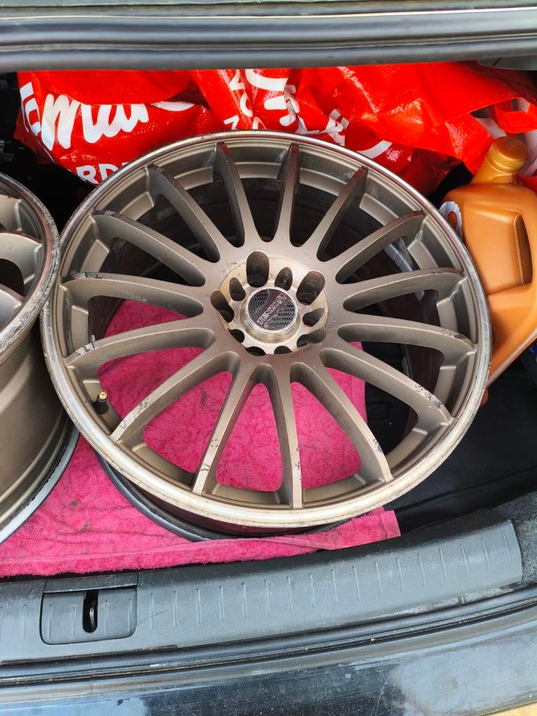 4 velgen 18 inch 114.3x5, Ophalen of Verzenden
