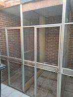 4 vogelrennen, Dieren en Toebehoren, Ophalen, Gebruikt, Aluminium, Volière