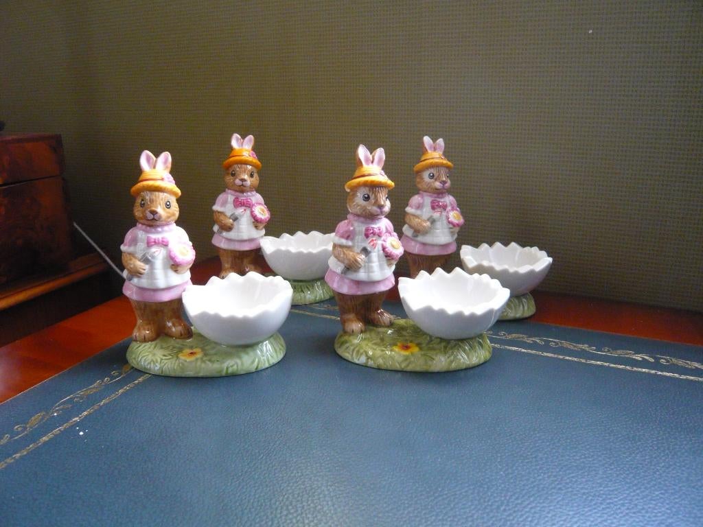 Villeroy & Boch Bunny Tales Paashaas eierdopjes €20 per stuk, Ophalen of Verzenden, Nieuw