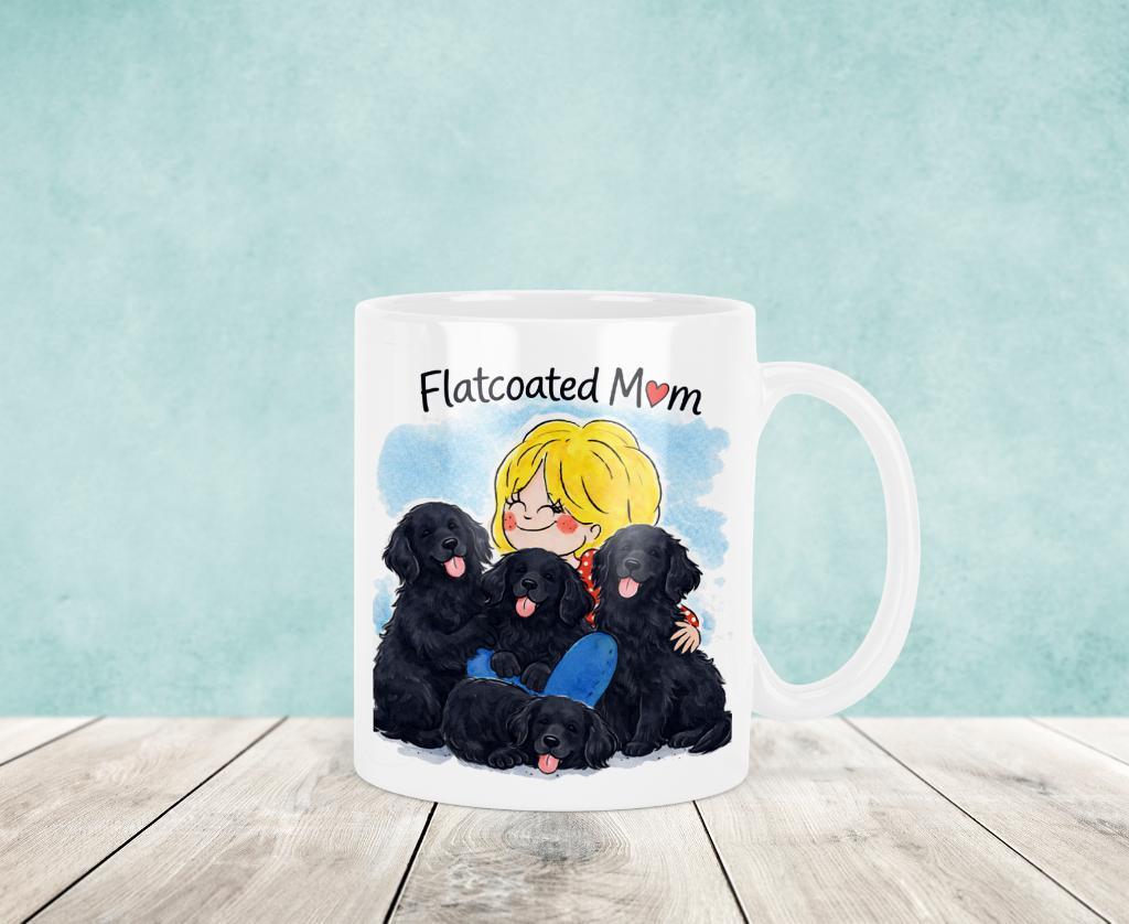 Flatcoated Retriever Mom Mok - Blond Stijl, Blond Amsterdam, Verzenden, Keramiek, Nieuw