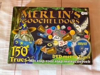 Merlin’s googeldoos met dvd, Ophalen of Verzenden, Zo goed als nieuw, Ontdekken