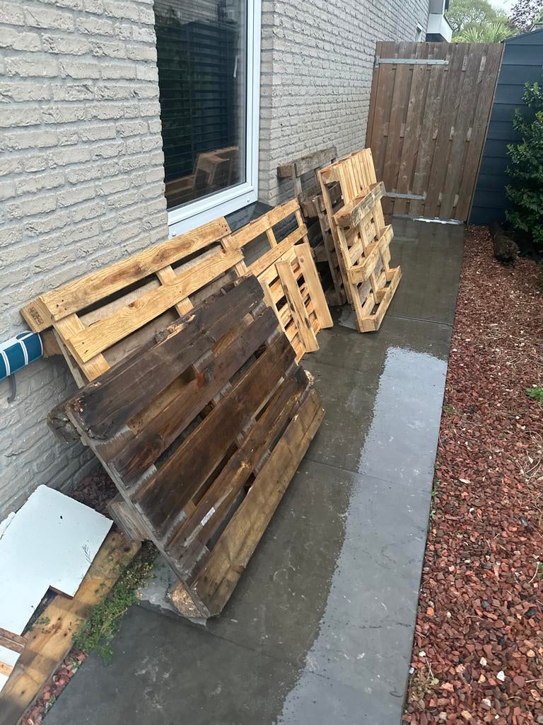 Gatis af te halen pallets, Ophalen, Gebruikt, 50 mm of meer, Pallet