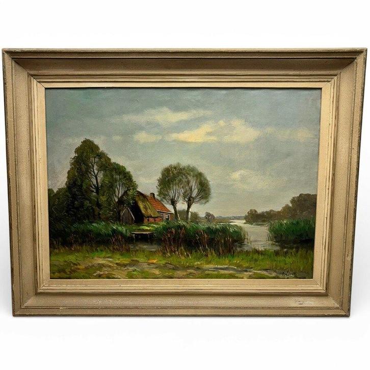 Andries van der Sloot (1883-1955), Antiek en Kunst, Kunst | Schilderijen | Klassiek, Ophalen of Verzenden