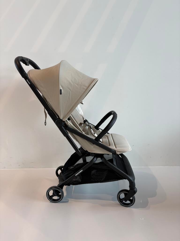 Easywalker Rockey S Buggy - Bright Taupe, Kinderen en Baby's, Ophalen, Nieuw, Overige merken, Verstelbare rugleuning