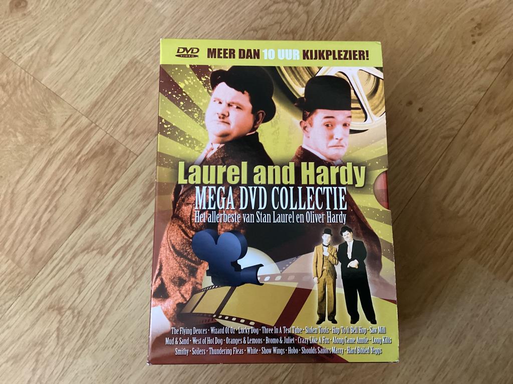 Dikke en de Dunne dvd’s, Alle leeftijden, Ophalen of Verzenden, Zo goed als nieuw, Stand-up of Theatershow