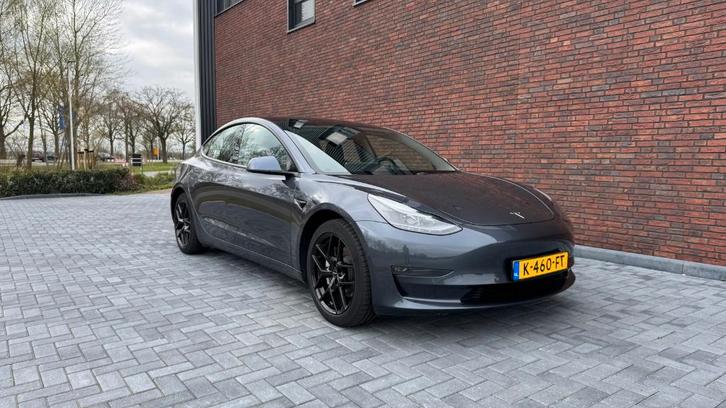 Tesla Model 3 Long Range AWD 75 kWh 2020 model ‘21 SoH 91,7%, Auto's, Tesla, Bedrijf, Model 3, 360° camera, ABS, Adaptieve lichten