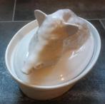 Decoratieve Franse Apilco Pate terrine met wild zwijn kop, Gebruikt, Ophalen of Verzenden, Schaal of Schalen, Overige stijlen