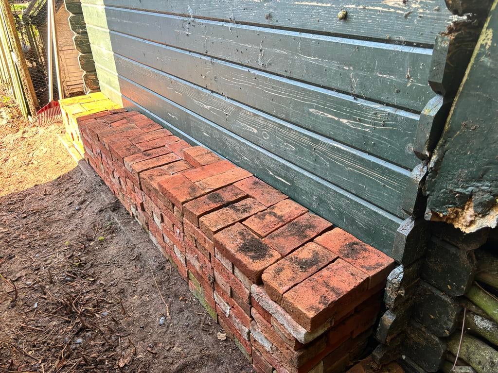 Nieuwe Metselstenen - Oranje Rood (225 stuks), Ophalen of Verzenden, Nieuw, Bakstenen