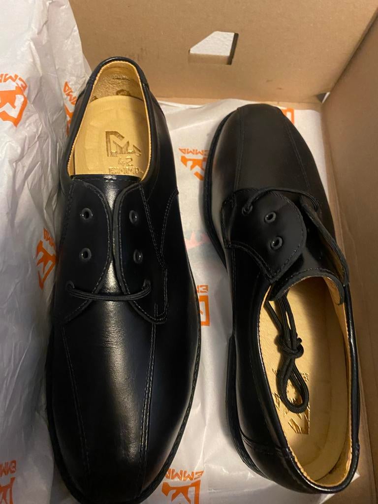 Nieuwe Emma werkschoenen, maat 42, zwart, Ophalen of Verzenden, Nieuw, Zwart, Werkschoenen