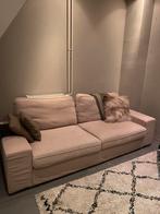 IKEA Kivik 3-zitsbank met antracietgrijze hoes en hoofdsteun, Ophalen, Driepersoons, Zo goed als nieuw, Rechte bank