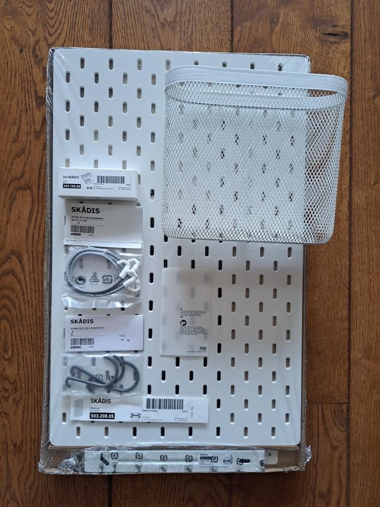 Ikea Skådis pegboard 36x56cm, nieuw, inclusief extra's, Huis en Inrichting, Ophalen, Nieuw