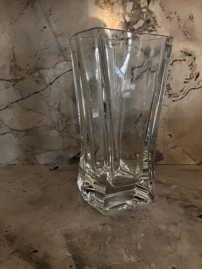 luxe cadeau kristalen hoya vaas, Ophalen of Verzenden, Nieuw, Glas, Minder dan 50 cm