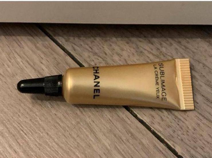 Chanel sublimage la creme yeux 3 ml, Ophalen of Verzenden, Nieuw, Ogen, Verzorging