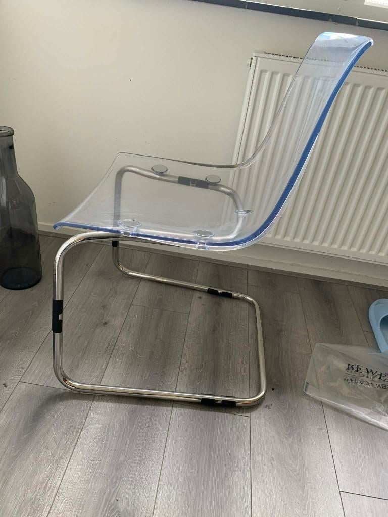 Transparante stoel, Ophalen, Gebruikt, Overige kleuren, Eén
