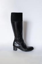 Zwarte Leren Laarzen van Breugel Maat 34, Hoge laarzen, Zwart, Ophalen of Verzenden, Van Breugel