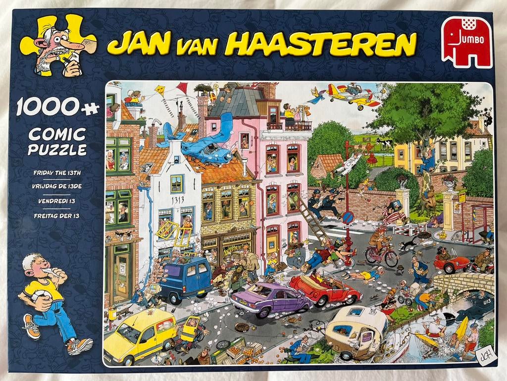 Jan van Haasteren legpuzzel. 1000 stukjes., Hobby en Vrije tijd, Denksport en Puzzels, Ophalen of Verzenden, 500 t/m 1500 stukjes