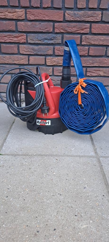 Z.g.a.n Vlakzuigende dompelpomp Kelfort, Ophalen of Verzenden, Dompelpomp