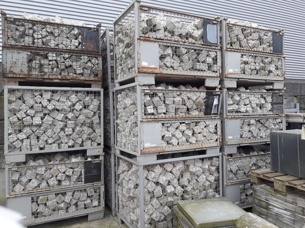 Graniet keien, Tuin en Terras, Grind, Keien en Split, Ophalen, Gebruikt, Graniet, Kei