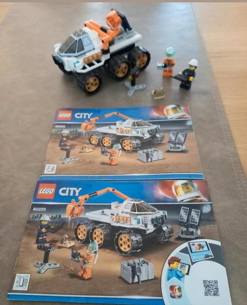 Lego City 60225 Ruimteminer compleet en gedemonteerd, Ophalen of Verzenden, Zo goed als nieuw, Complete set, Lego