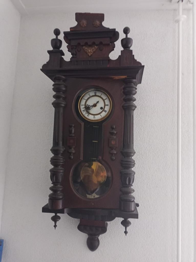 Mooie oude klok ongeveer 100 jaar oud, Antiek en Kunst, Antiek | Klokken, Ophalen