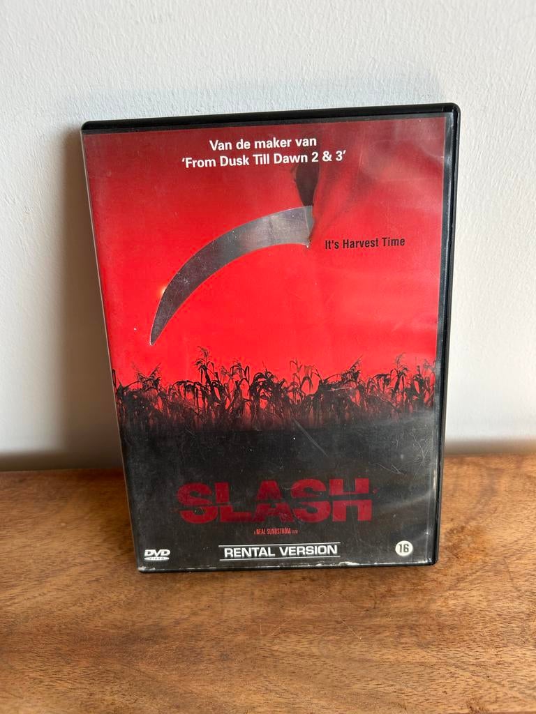 Slash DVD - Horrorfilm van de makers van From Dusk Till Dawn, Cd's en Dvd's, Dvd's | Horror, Zo goed als nieuw, Slasher, Vanaf 16 jaar