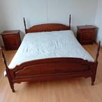 Antiek bed 140 cm breed, Ophalen, Gebruikt, Tweepersoons, 140 cm