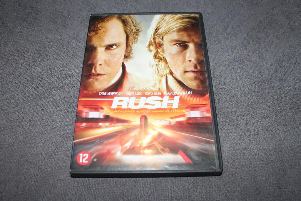 DVD Rush, Vanaf 12 jaar, Ophalen of Verzenden, Gebruikt, Waargebeurd drama