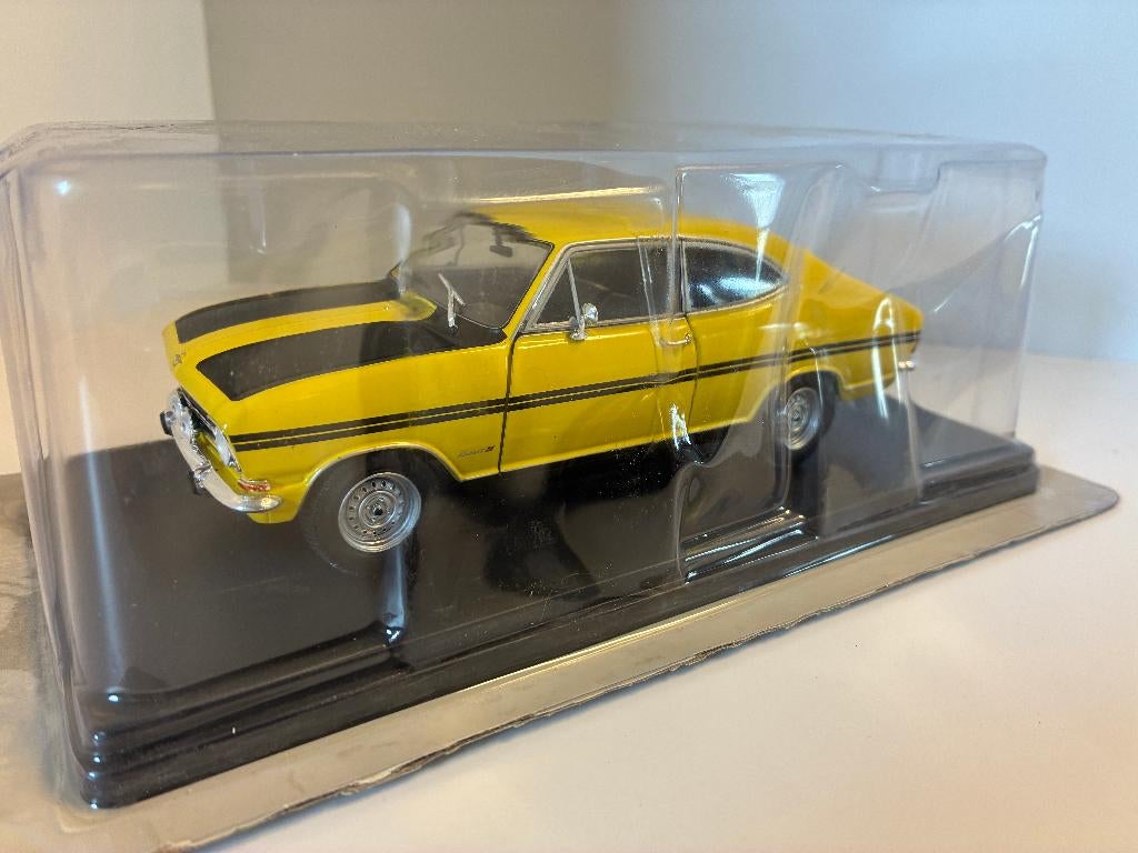 27480: Opel Kadett B Rallye - 1970 - Atlas 1:24, Hobby en Vrije tijd, Modelauto's | 1:24, Auto, Nieuw, Ophalen of Verzenden, Bachsatztstr. 54 D 72131 Ofterdingen, Germany