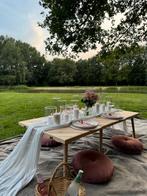 Inklapbare picknicktafel - Ideaal voor buiten, Ophalen of Verzenden, Zo goed als nieuw, Inklapbaar, Rechthoekig