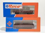 ROCO: 4306S set van 2 rongenwagons voor H0-spoor, Ophalen, Gebruikt, Gelijkstroom, Wagon