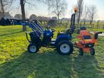 Mini tractor Farmtrac 26 met voorlader en hakselaar, Gebruikt, Tot 2500, Tot 80 Pk, Ophalen
