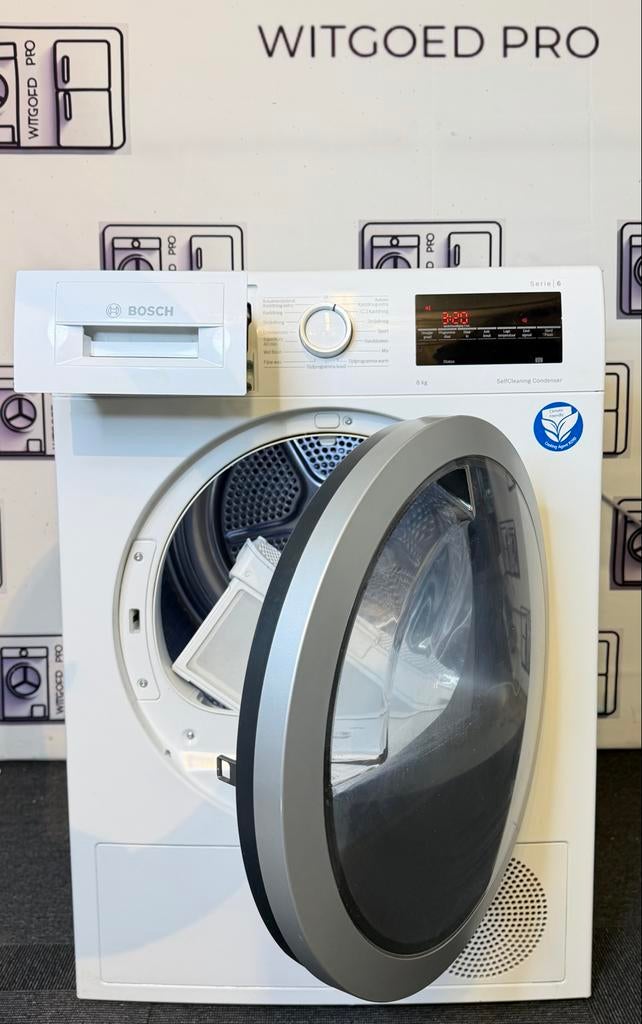 Bosch Serie 6 Warmtepompdroger A+++ SelfCleaning - ZGAN!!, ., 8 tot 10 kg, Ophalen of Verzenden, Zo goed als nieuw