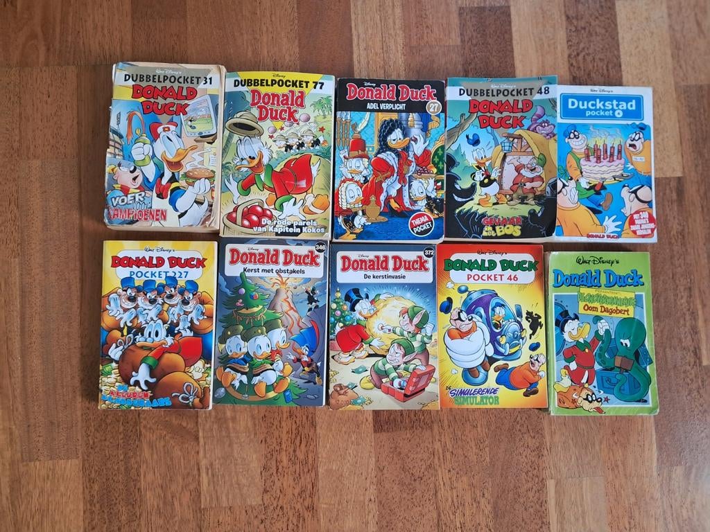 Donald Duck pockets, Meerdere comics, Ophalen, Gelezen, Europa