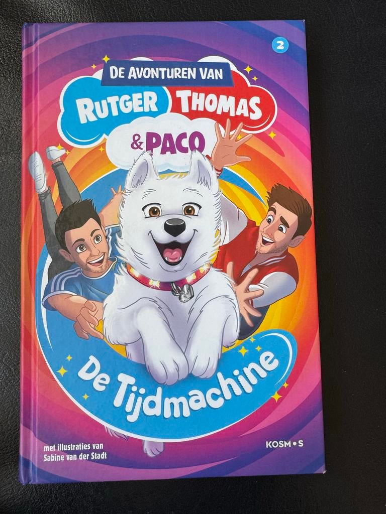 De Avonturen van Rutger, Thomas & Paco: De Tijdmachine, Ophalen of Verzenden, Zo goed als nieuw, Fictie algemeen