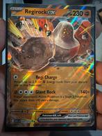 Regirock ex 107/217 - Ascendant Pokémon Kaart, Ophalen, Zo goed als nieuw, Losse kaart, Foil