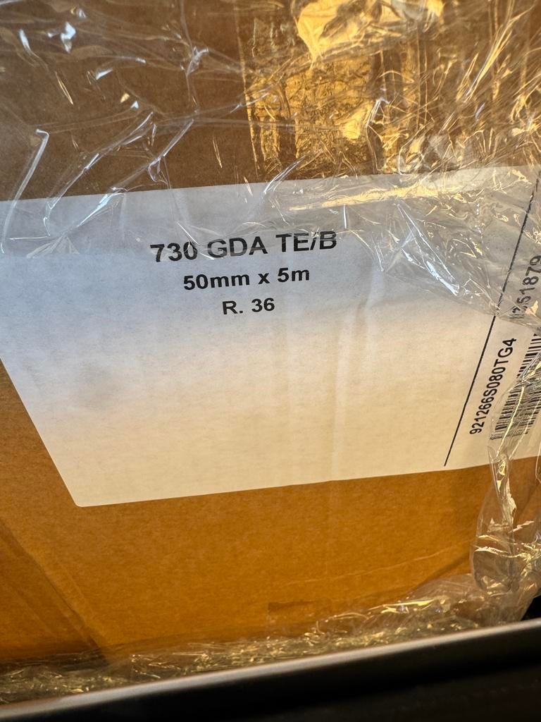 Dubbelzijdig tapijtband 50mm x 5m - Nieuw, Ophalen of Verzenden, Nieuw, Minder dan 50 mm, Overige typen