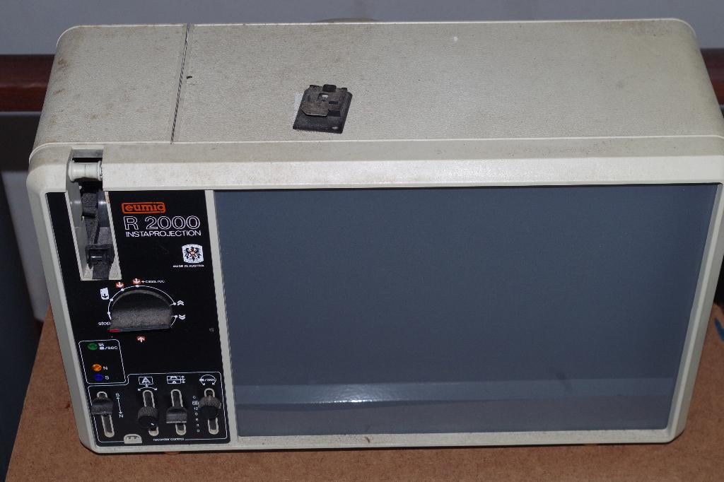 super-8 projector, Ophalen, 1960 tot 1980, Projector