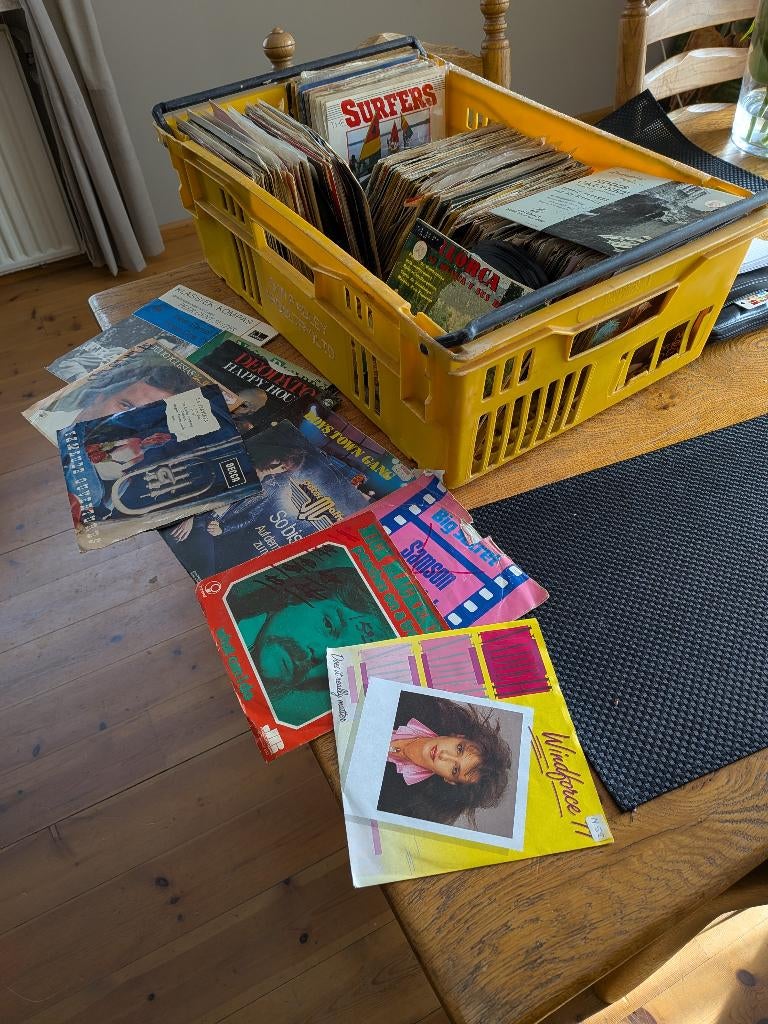 Singeltjes, Ophalen, Gebruikt