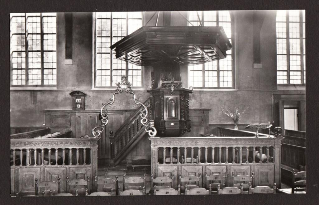 Broek in Waterland - interieur Ned Herv Kerk, Verzenden, 1960 tot 1980, Ongelopen, Noord-Holland