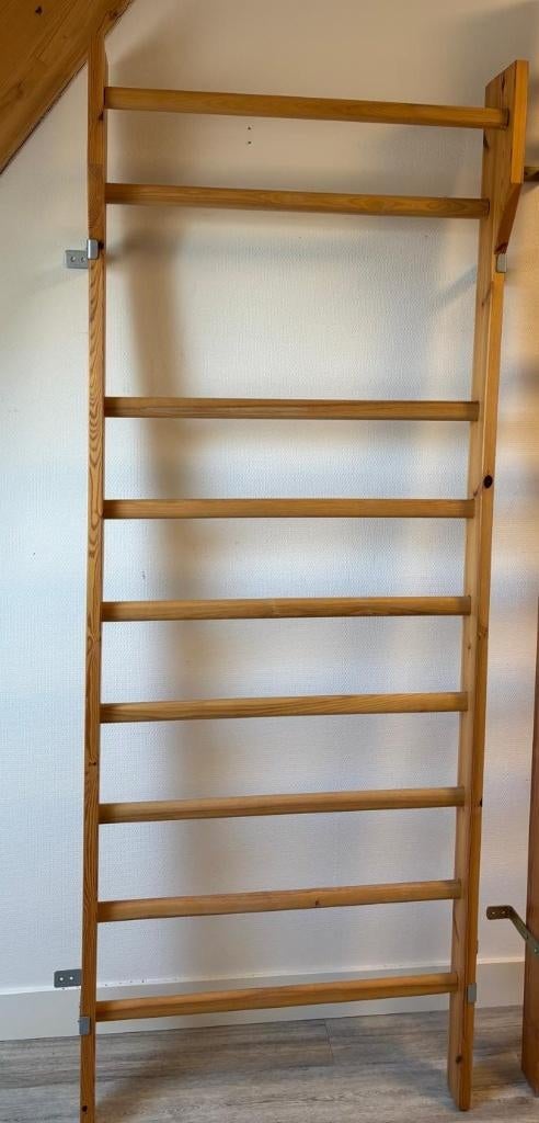 Sportraam Zweedse ladder 210x80, Sport en Fitness, Ophalen, Gebruikt, Benen, Oprekstang